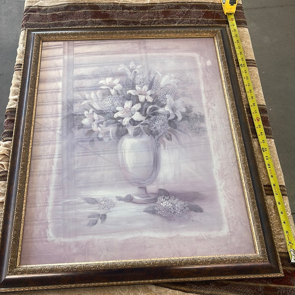 Home interior picture frame